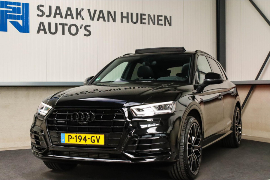 Audi Q5 2.0 TFSI Quattro Pro Line S S-Line 252pk Automaat! 1e Eig|DLR|Luchtvering|Panoramadak|Virtual Cockpit|LED Matrix|360|Black