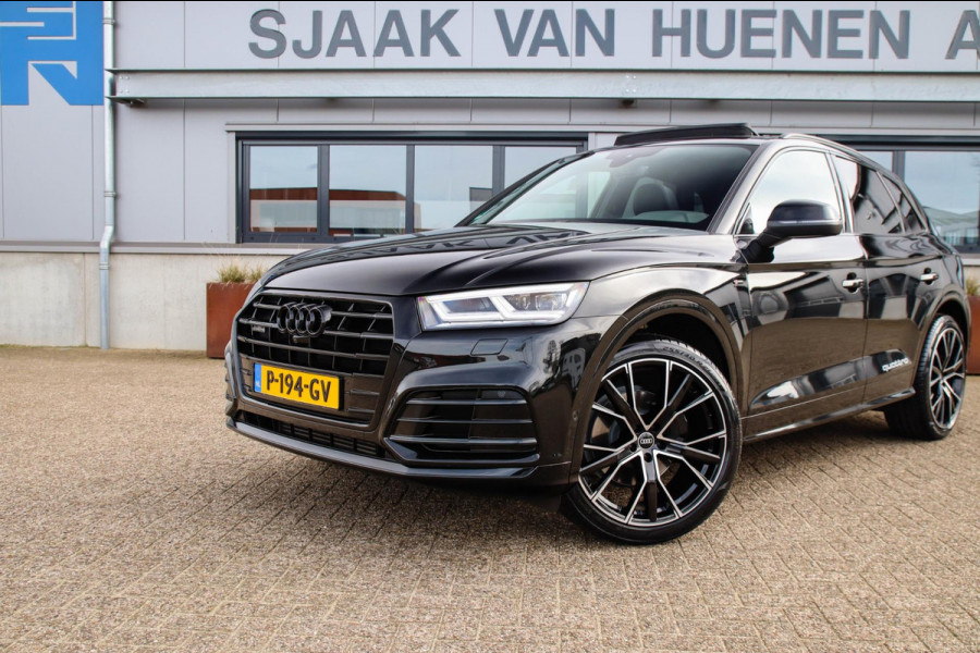 Audi Q5 2.0 TFSI Quattro Pro Line S S-Line 252pk Automaat! 1e Eig|DLR|Luchtvering|Panoramadak|Virtual Cockpit|LED Matrix|360|Black