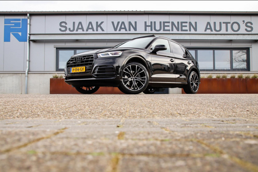 Audi Q5 2.0 TFSI Quattro Pro Line S S-Line 252pk Automaat! 1e Eig|DLR|Luchtvering|Panoramadak|Virtual Cockpit|LED Matrix|360|Black