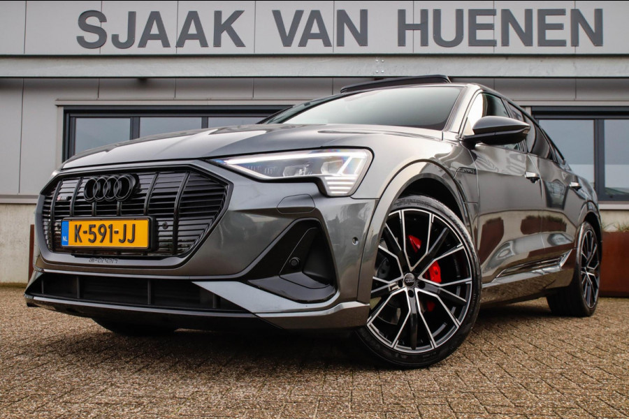 Audi e-tron Sportback 55 Quattro S Edition Pro Line S S-Line 408pk! 8%|1e|NL|DLR|Panoramadak|Virtual Cockpit|Luchtvering|B&O|Black