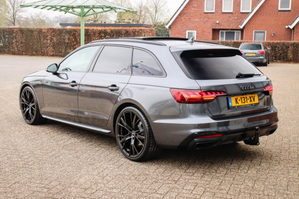 Audi A4 Avant 2.0 TFSI S line Black Edition Facelift 245pk S-Tronic! DLR|Panoramadak|Virtual Cockpit|Leder|LED Matrix|Camera|Black