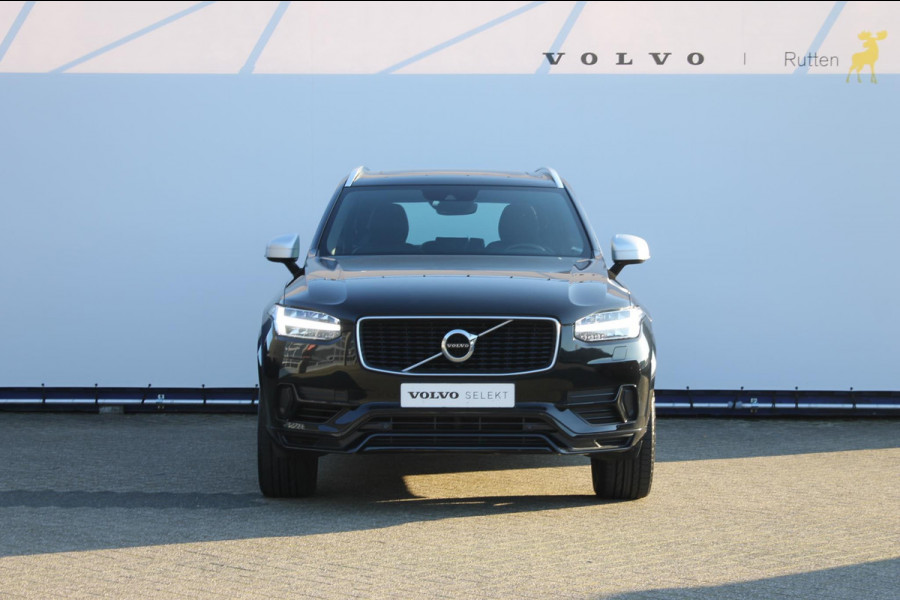 Volvo XC90 T8 390PK Automaat Twin Engine AWD R-Design Keyless Entry / 20" lichtmetalen velgen / Panoramisch schuif-kanteldak / Trekhaak / Lederen dashboard / Apple Carplay