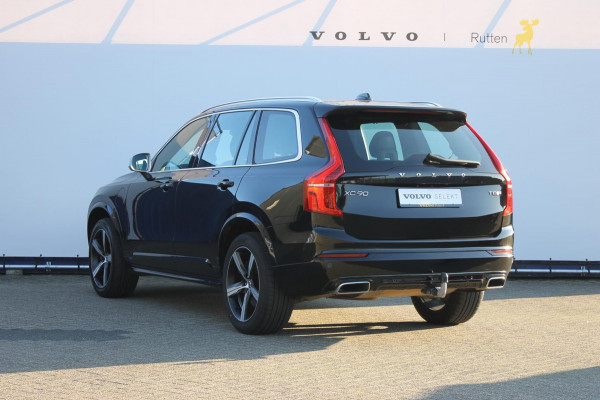 Volvo XC90 T8 390PK Automaat Twin Engine AWD R-Design Keyless Entry / 20" lichtmetalen velgen / Panoramisch schuif-kanteldak / Trekhaak / Lederen dashboard / Apple Carplay