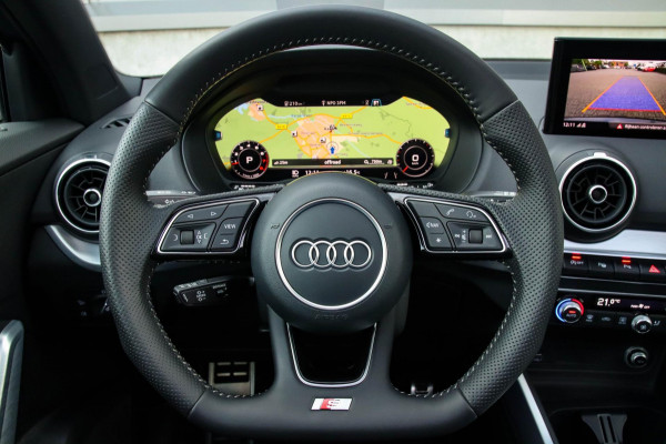 Audi Q2 1.4 TFSI CoD Sport Pro Line S S-line 150pk S-Tronic DLR|Panoramadak|Virtual Cockpit|LED Matrix|3D Knipper|ACC|Camera|Black