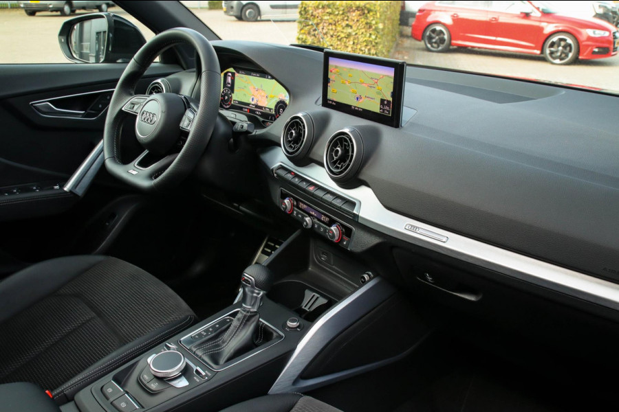 Audi Q2 1.4 TFSI CoD Sport Pro Line S S-line 150pk S-Tronic DLR|Panoramadak|Virtual Cockpit|LED Matrix|3D Knipper|ACC|Camera|Black
