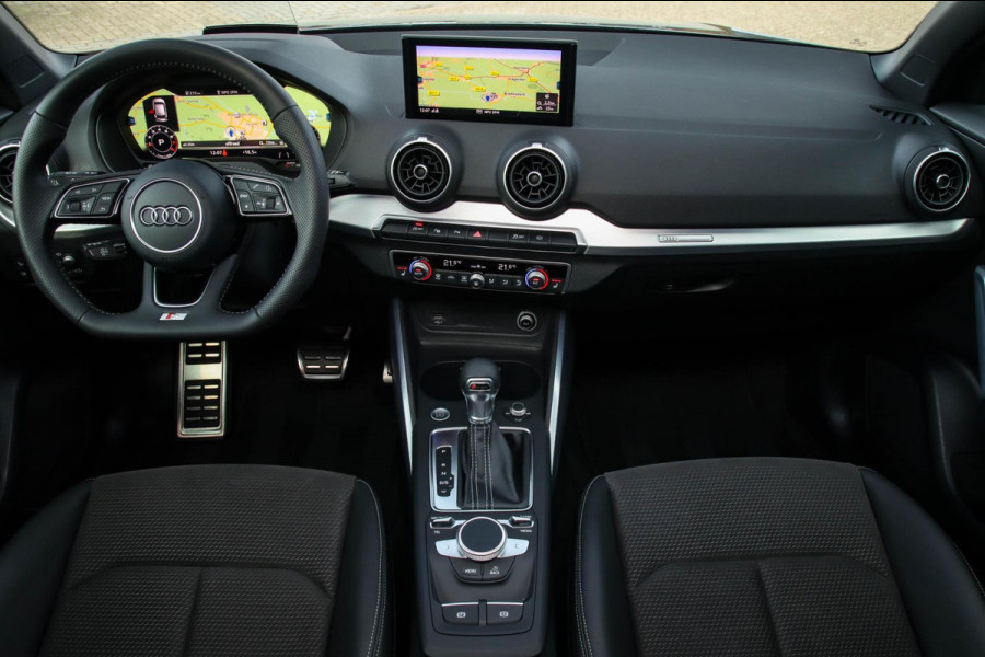Audi Q2 1.4 TFSI CoD Sport Pro Line S S-line 150pk S-Tronic DLR|Panoramadak|Virtual Cockpit|LED Matrix|3D Knipper|ACC|Camera|Black