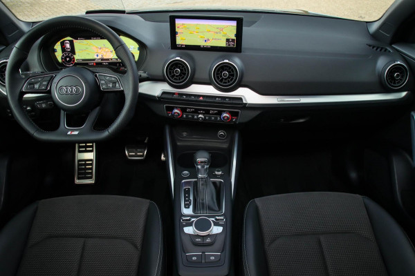 Audi Q2 1.4 TFSI CoD Sport Pro Line S S-line 150pk S-Tronic DLR|Panoramadak|Virtual Cockpit|LED Matrix|3D Knipper|ACC|Camera|Black