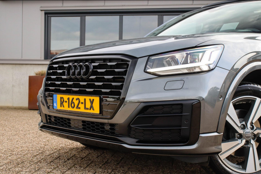 Audi Q2 1.4 TFSI CoD Sport Pro Line S S-line 150pk S-Tronic DLR|Panoramadak|Virtual Cockpit|LED Matrix|3D Knipper|ACC|Camera|Black