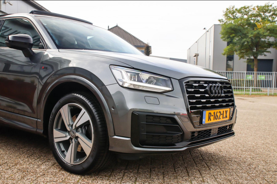 Audi Q2 1.4 TFSI CoD Sport Pro Line S S-line 150pk S-Tronic DLR|Panoramadak|Virtual Cockpit|LED Matrix|3D Knipper|ACC|Camera|Black