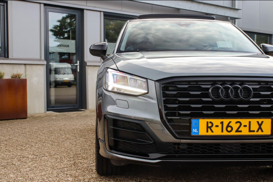 Audi Q2 1.4 TFSI CoD Sport Pro Line S S-line 150pk S-Tronic DLR|Panoramadak|Virtual Cockpit|LED Matrix|3D Knipper|ACC|Camera|Black