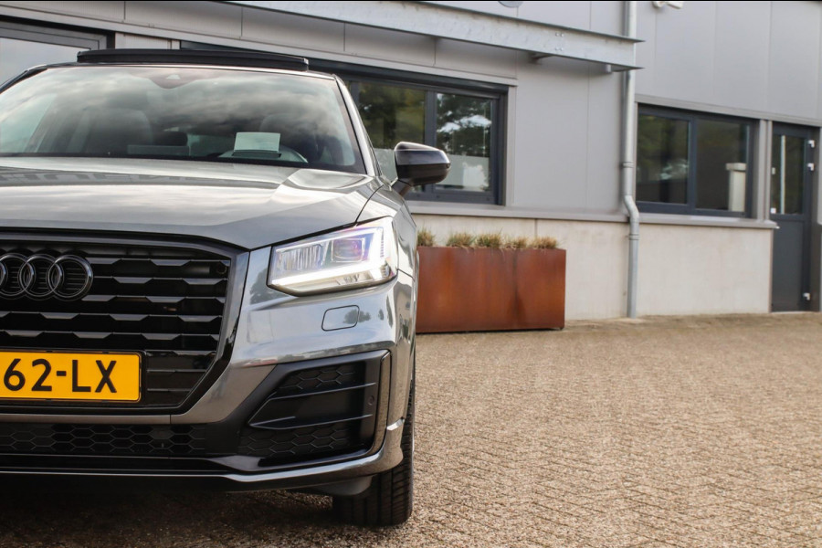 Audi Q2 1.4 TFSI CoD Sport Pro Line S S-line 150pk S-Tronic DLR|Panoramadak|Virtual Cockpit|LED Matrix|3D Knipper|ACC|Camera|Black