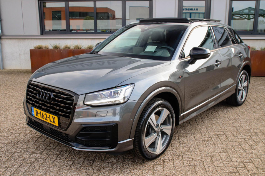 Audi Q2 1.4 TFSI CoD Sport Pro Line S S-line 150pk S-Tronic DLR|Panoramadak|Virtual Cockpit|LED Matrix|3D Knipper|ACC|Camera|Black