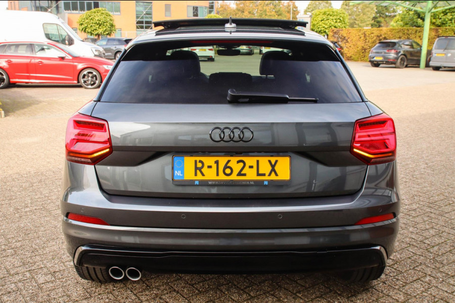 Audi Q2 1.4 TFSI CoD Sport Pro Line S S-line 150pk S-Tronic DLR|Panoramadak|Virtual Cockpit|LED Matrix|3D Knipper|ACC|Camera|Black