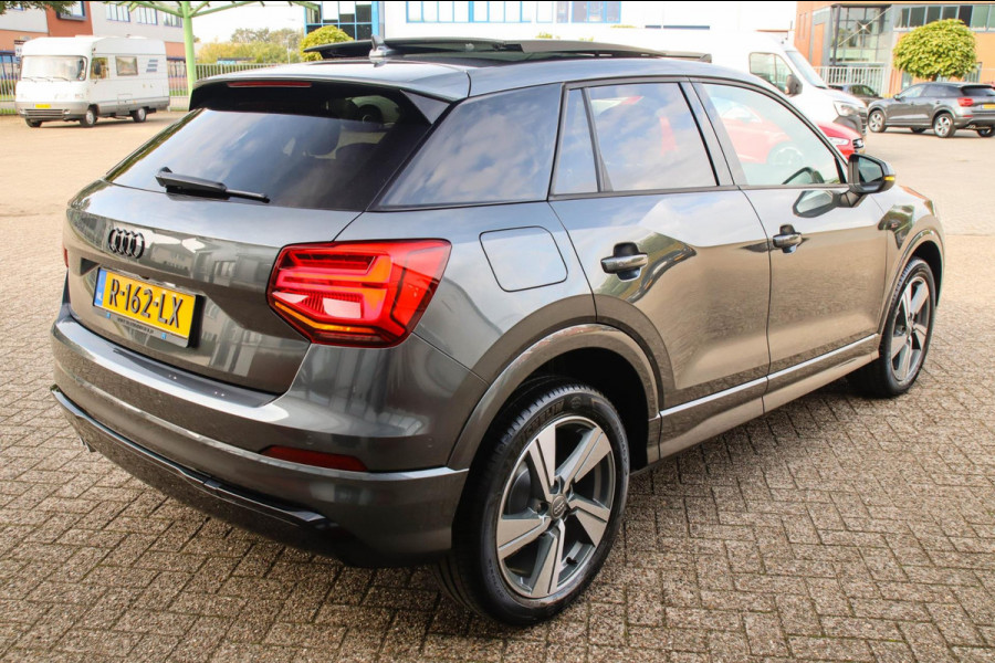 Audi Q2 1.4 TFSI CoD Sport Pro Line S S-line 150pk S-Tronic DLR|Panoramadak|Virtual Cockpit|LED Matrix|3D Knipper|ACC|Camera|Black