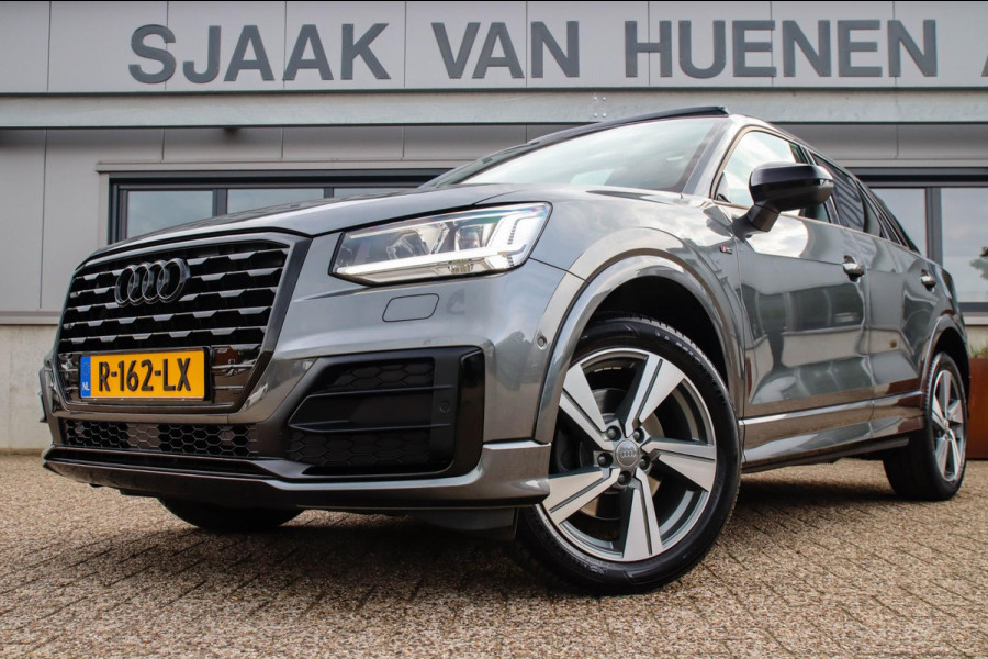 Audi Q2 1.4 TFSI CoD Sport Pro Line S S-line 150pk S-Tronic DLR|Panoramadak|Virtual Cockpit|LED Matrix|3D Knipper|ACC|Camera|Black