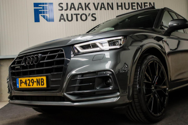 Audi Q5 2.0 TFSI Quattro Pro Line S S-Line 252pk Automaat! 2e|Dealer|Luchtvering|Panoramadak|Virtual Cockpit|Camera|ACC|Black|22