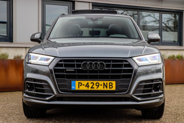 Audi Q5 2.0 TFSI Quattro Pro Line S S-Line 252pk Automaat! 2e|Dealer|Luchtvering|Panoramadak|Virtual Cockpit|Camera|ACC|Black|22