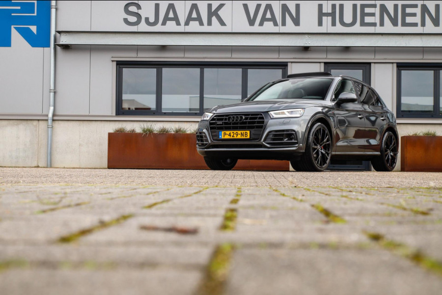 Audi Q5 2.0 TFSI Quattro Pro Line S S-Line 252pk Automaat! 2e|Dealer|Luchtvering|Panoramadak|Virtual Cockpit|Camera|ACC|Black|22