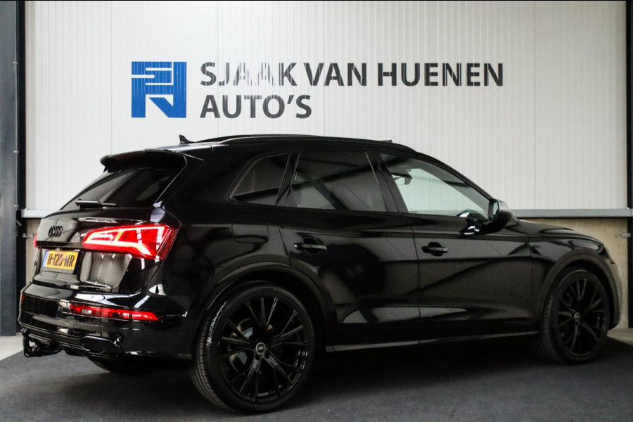 Audi SQ5 3.0TFSI Q5 Quattro S-Line 354pk Automaat! 1e Eig|DLR|Luchtvering|Kuipstoelen|Panoramadak|Virtual Cockpit|Black|Carbon|22