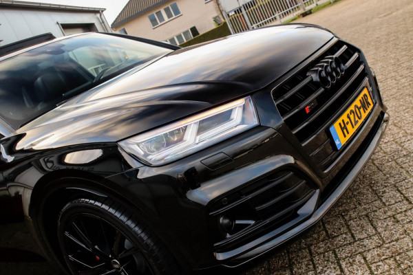 Audi SQ5 3.0TFSI Q5 Quattro S-Line 354pk Automaat! 1e Eig|DLR|Luchtvering|Kuipstoelen|Panoramadak|Virtual Cockpit|Black|Carbon|22