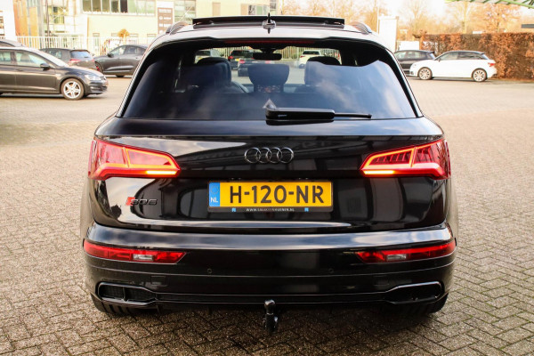 Audi SQ5 3.0TFSI Q5 Quattro S-Line 354pk Automaat! 1e Eig|DLR|Luchtvering|Kuipstoelen|Panoramadak|Virtual Cockpit|Black|Carbon|22