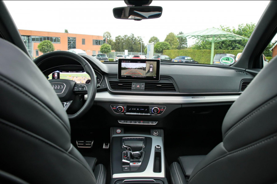 Audi SQ5 3.0TFSI Q5 Quattro S-Line 354pk Automaat DLR|Quantum|Kuipstoelen|Panoramadak|Virtual Cockpit|360 Camera|Black Pack|21inch