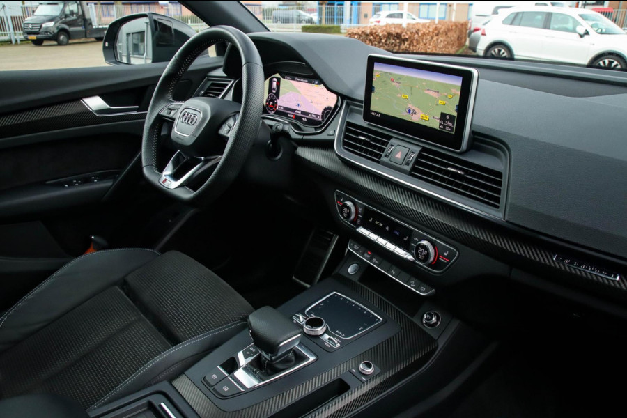 Audi Q5 2.0 TFSI Quattro Pro Line S S-Line 252pk Automaat NL|Virtual Cockpit|Leder|LED Matrix|Camera|Keyless|Black|21inch|Trekhaak