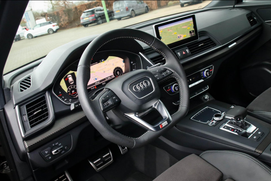 Audi Q5 2.0 TFSI Quattro Pro Line S S-Line 252pk Automaat NL|Virtual Cockpit|Leder|LED Matrix|Camera|Keyless|Black|21inch|Trekhaak