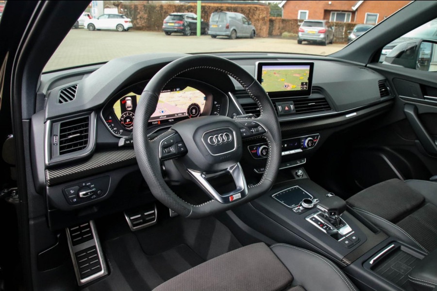 Audi Q5 2.0 TFSI Quattro Pro Line S S-Line 252pk Automaat NL|Virtual Cockpit|Leder|LED Matrix|Camera|Keyless|Black|21inch|Trekhaak