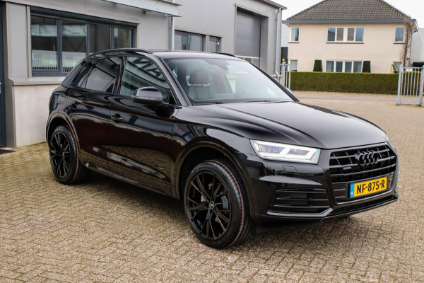 Audi Q5 2.0 TFSI Quattro Pro Line S S-Line 252pk Automaat NL|Virtual Cockpit|Leder|LED Matrix|Camera|Keyless|Black|21inch|Trekhaak