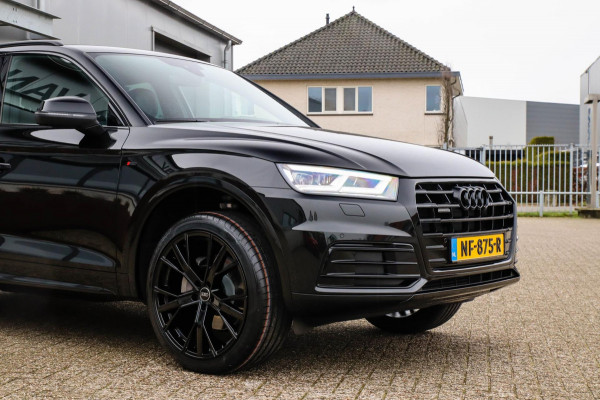 Audi Q5 2.0 TFSI Quattro Pro Line S S-Line 252pk Automaat NL|Virtual Cockpit|Leder|LED Matrix|Camera|Keyless|Black|21inch|Trekhaak