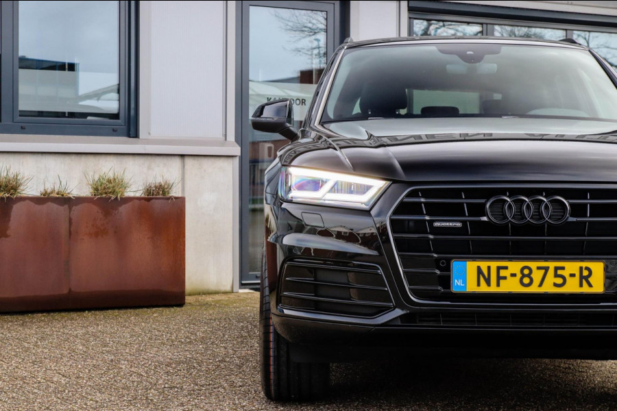 Audi Q5 2.0 TFSI Quattro Pro Line S S-Line 252pk Automaat NL|Virtual Cockpit|Leder|LED Matrix|Camera|Keyless|Black|21inch|Trekhaak