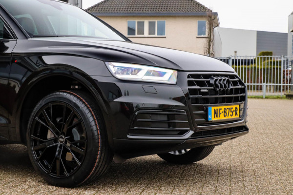 Audi Q5 2.0 TFSI Quattro Pro Line S S-Line 252pk Automaat NL|Virtual Cockpit|Leder|LED Matrix|Camera|Keyless|Black|21inch|Trekhaak