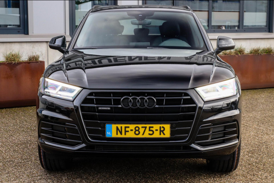 Audi Q5 2.0 TFSI Quattro Pro Line S S-Line 252pk Automaat NL|Virtual Cockpit|Leder|LED Matrix|Camera|Keyless|Black|21inch|Trekhaak