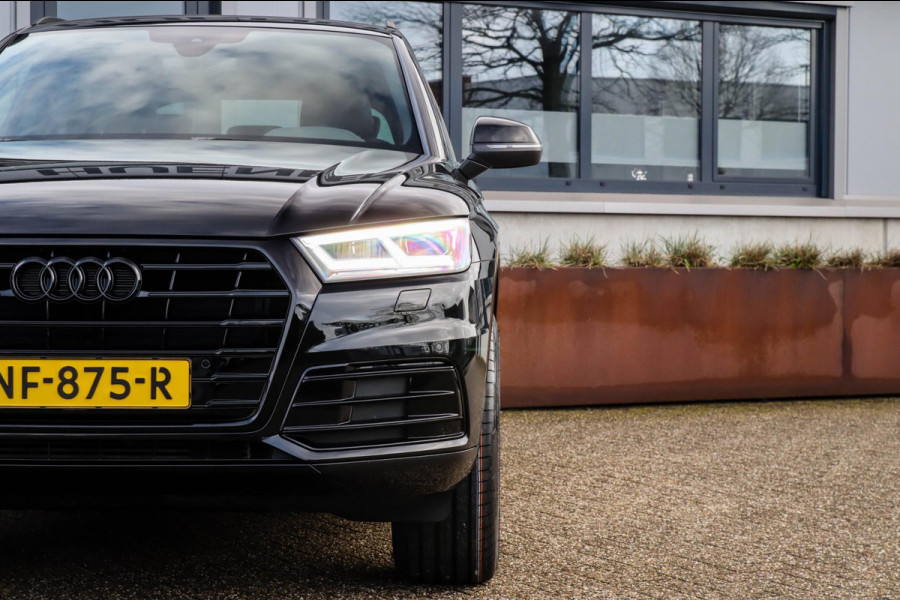 Audi Q5 2.0 TFSI Quattro Pro Line S S-Line 252pk Automaat NL|Virtual Cockpit|Leder|LED Matrix|Camera|Keyless|Black|21inch|Trekhaak