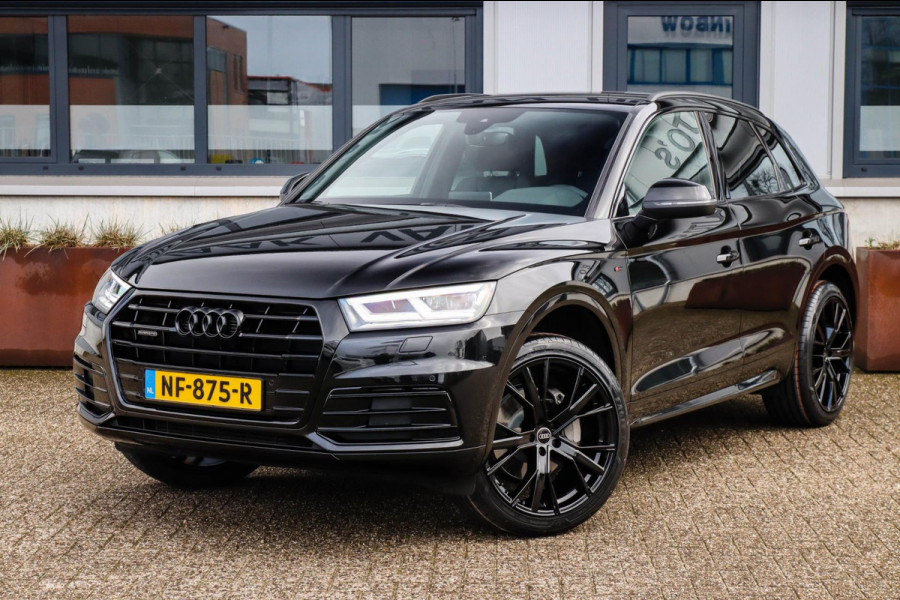 Audi Q5 2.0 TFSI Quattro Pro Line S S-Line 252pk Automaat NL|Virtual Cockpit|Leder|LED Matrix|Camera|Keyless|Black|21inch|Trekhaak