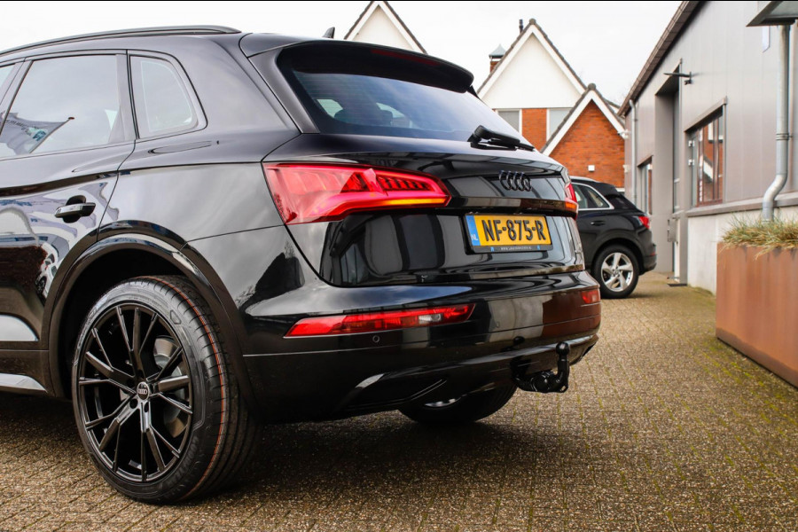 Audi Q5 2.0 TFSI Quattro Pro Line S S-Line 252pk Automaat NL|Virtual Cockpit|Leder|LED Matrix|Camera|Keyless|Black|21inch|Trekhaak