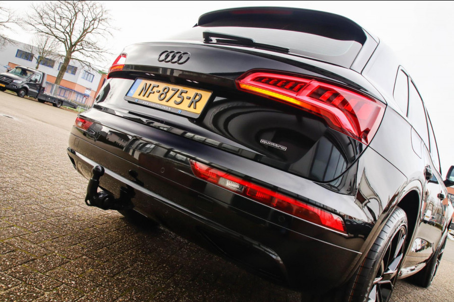 Audi Q5 2.0 TFSI Quattro Pro Line S S-Line 252pk Automaat NL|Virtual Cockpit|Leder|LED Matrix|Camera|Keyless|Black|21inch|Trekhaak