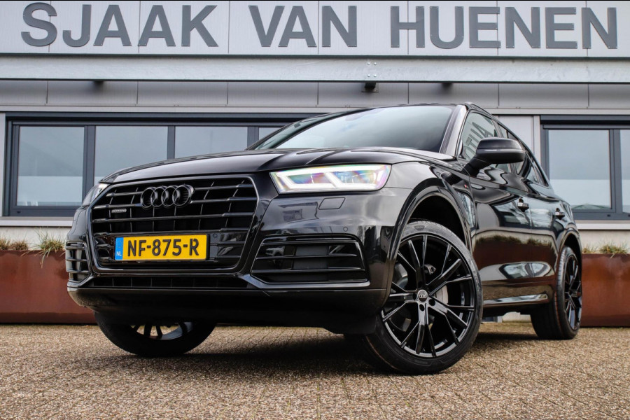 Audi Q5 2.0 TFSI Quattro Pro Line S S-Line 252pk Automaat NL|Virtual Cockpit|Leder|LED Matrix|Camera|Keyless|Black|21inch|Trekhaak