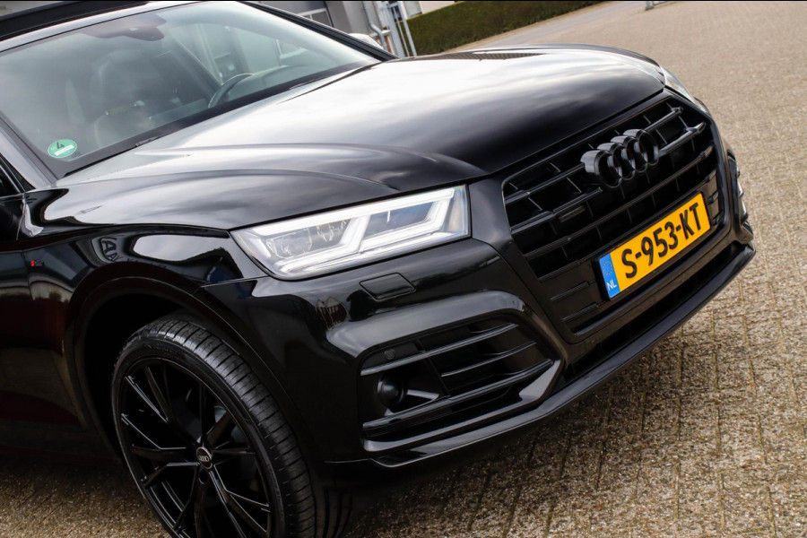 Audi Q5 2.0 TFSI Quattro Pro Line S S-Line 252pk Automaat! 1e Eig|DLR|Panoramadak|Virtual Cockpit|LED Matrix|Black|22inch|Trekhaak