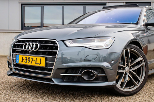 Audi A6 Avant 2.0 TFSI Quattro S line Edition 252pk Automaat! UNIEK!|DLR|Panoramadak|Luchtvering|Softclose|B&O Advanced|360 Camera