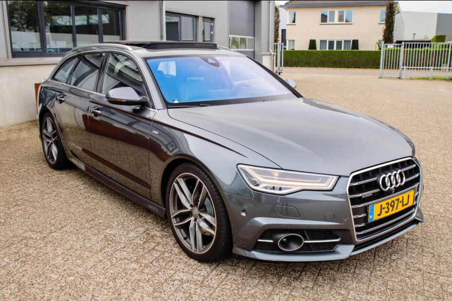 Audi A6 Avant 2.0 TFSI Quattro S line Edition 252pk Automaat! UNIEK!|DLR|Panoramadak|Luchtvering|Softclose|B&O Advanced|360 Camera