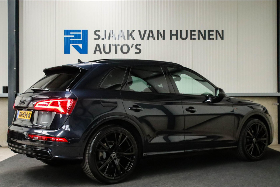 Audi Q5 2.0 TFSI Quattro Pro Line S S-Line 252pk Automaat! 1e|NL|DLR|Luchtvering|Kuipstoelen|Panoramadak|Virtual Cockpit|B&O|Black