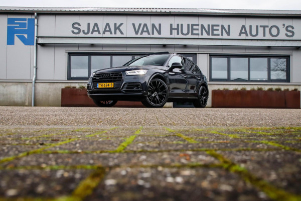 Audi Q5 2.0 TFSI Quattro Pro Line S S-Line 252pk Automaat! 1e|NL|DLR|Luchtvering|Kuipstoelen|Panoramadak|Virtual Cockpit|B&O|Black