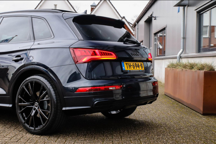 Audi Q5 2.0 TFSI Quattro Pro Line S S-Line 252pk Automaat! 1e|NL|DLR|Luchtvering|Kuipstoelen|Panoramadak|Virtual Cockpit|B&O|Black