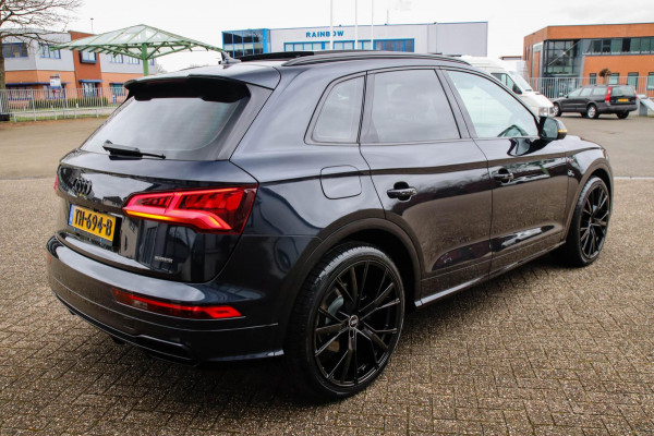 Audi Q5 2.0 TFSI Quattro Pro Line S S-Line 252pk Automaat! 1e|NL|DLR|Luchtvering|Kuipstoelen|Panoramadak|Virtual Cockpit|B&O|Black