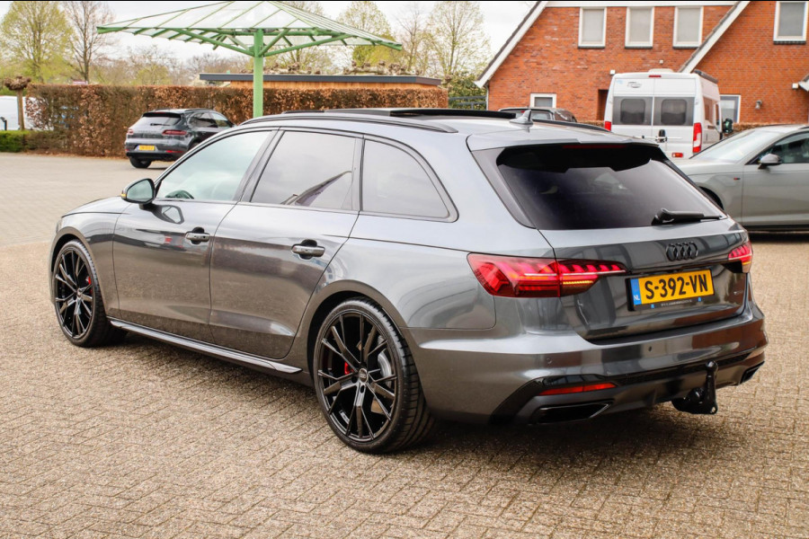 Audi A4 Avant 45 2.0 TFSI Quattro Sport Pro Line S S line Facelift 252pk S-Tronic RS Kuipstoelen|Panoramadak|Virtual Cockpit|Black