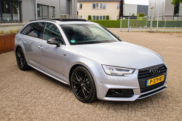 Audi A4 Avant 45 2.0TFSI S line Black Edition Facelift 252pk S-Tronic! 1e Eig|DLR|Panoramadak|Virtual Cockpit|Leder|LED|ACC|Black