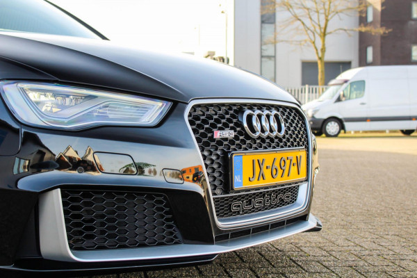 Audi A3 Sportback 2.5 TFSI RS3 Quattro S-Tronic 431pk! 2e Eig|Origineel NL|DLR|JD|Kuipstoelen|Panoramadak|LED|Camera|Magnetic|B&O