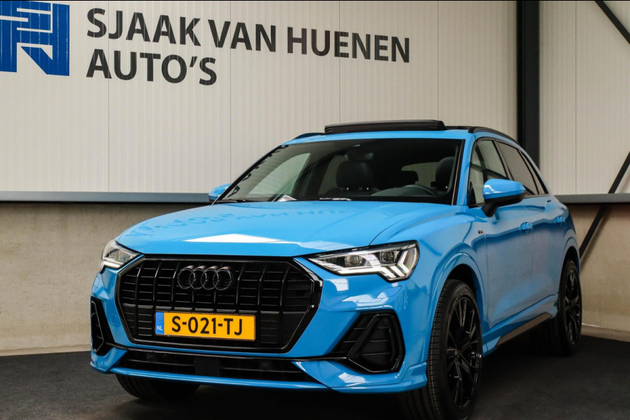 Audi Q3 35 TFSI 1.5 TFSI S Line Pro Line S 150pk S-Tronic 1e|DLR|Panoramadak|Virtual Cockpit|LED Matrix|Leder|ACC|B&O|20inch|Black